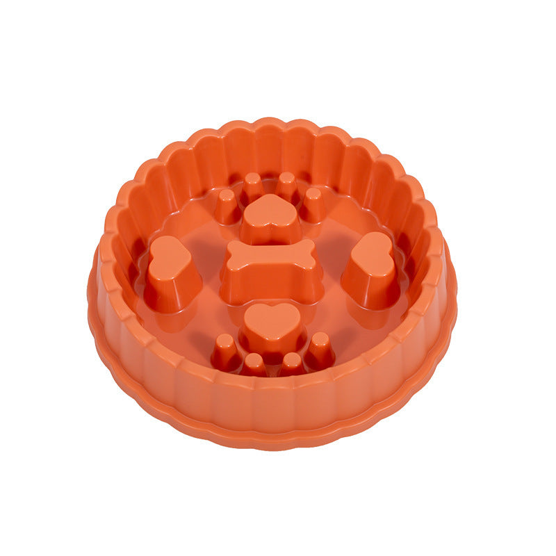 Pet Supplies Dog Cat Anti Choking Feeding Food Bowls Puppy Slow Down Eating Feeder Dish Prevent Obesity New Product Variety