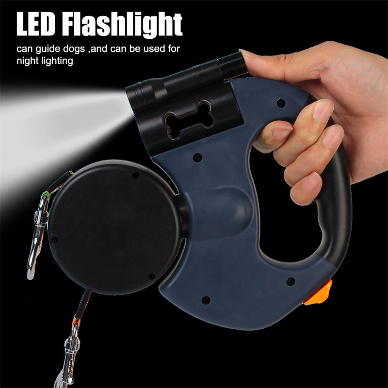 DoubleWalk™ LED Dual Dog Leash