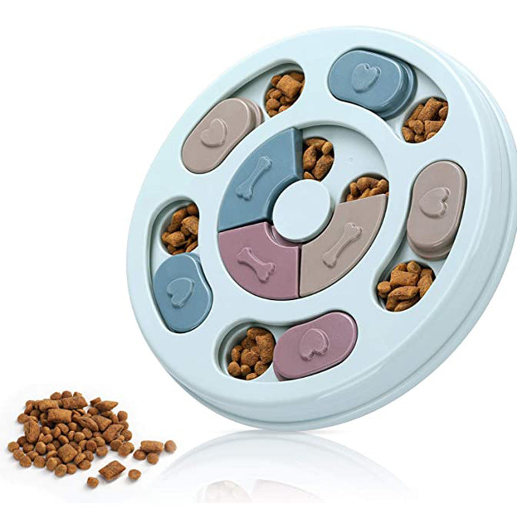 Household Pets Dog Puzzle Feeding Bowls