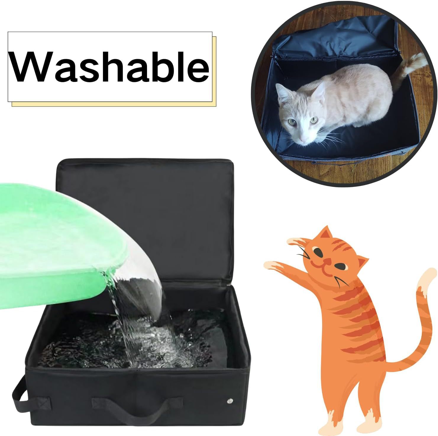 Cat Travel Litter Box
