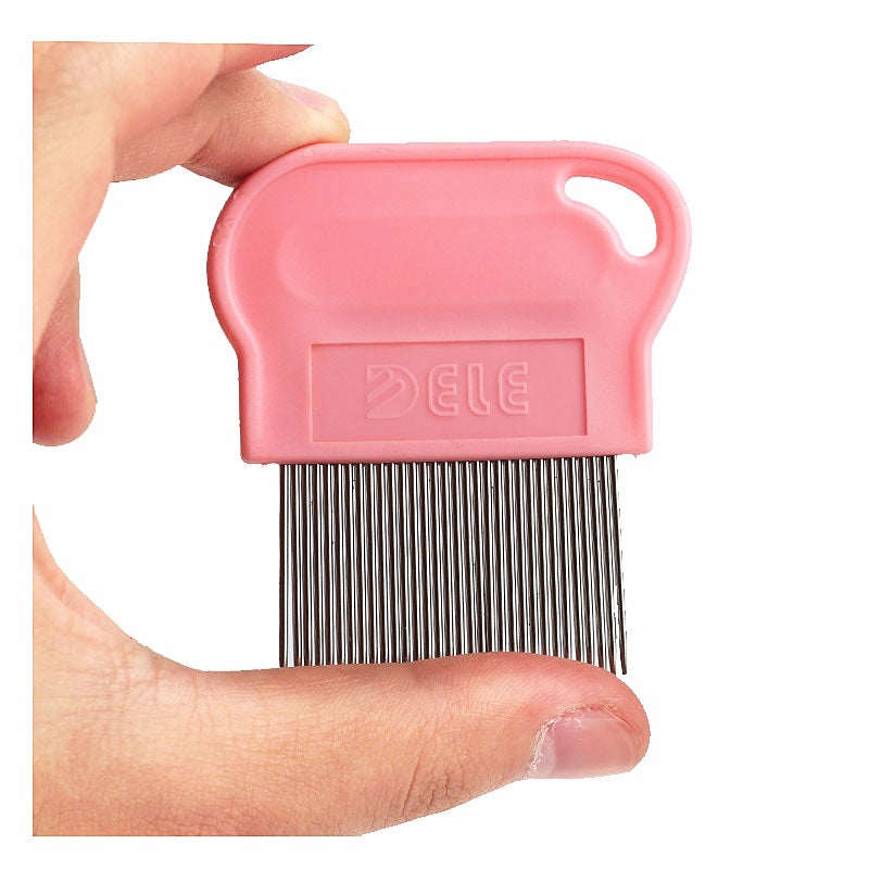 Pet Dog Dog Mouth Hair Comb Needle Comb Row Comb Flea Removal Teddy Than Bear Face Hair Comb Open Knot Fluffy Cleaning Supplies