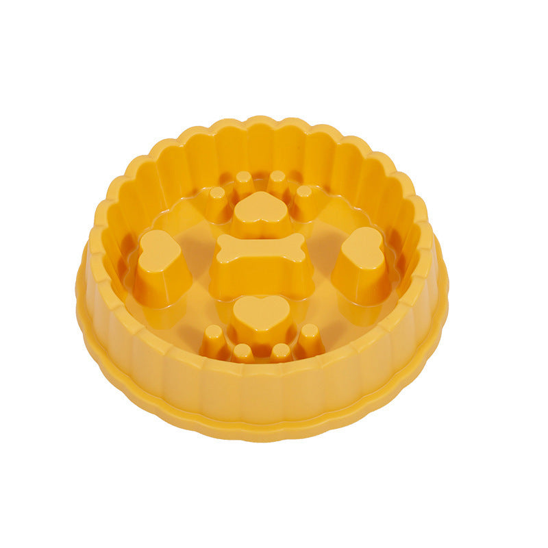 Pet Supplies Dog Cat Anti Choking Feeding Food Bowls Puppy Slow Down Eating Feeder Dish Prevent Obesity New Product Variety