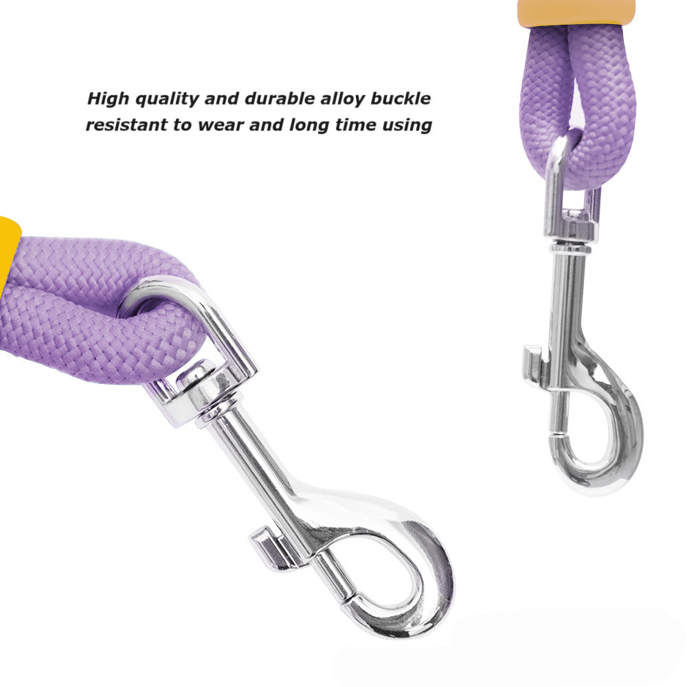 Versatile Pet Traction Leashes With A Comfortable Foam Handle Traction Rope For Dogs Anti Slip Traction Rope
