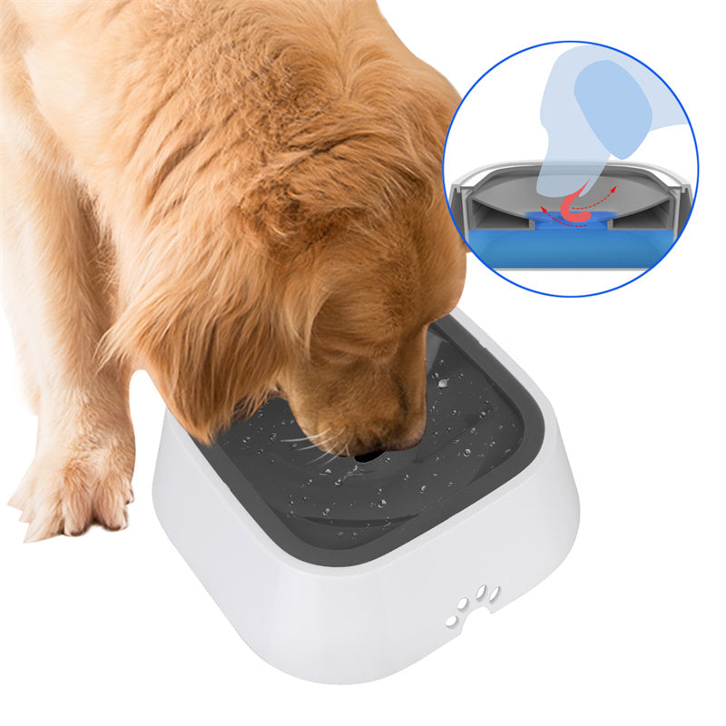 AquaPaw Anti‑Overflow Pet Bowl